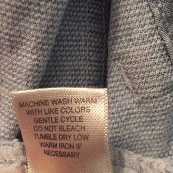 Christopher & Banks railroad print size 12 Jeans - Picture 6 of 7